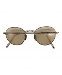 OLIVER PEOPLES（オリバーピープルズ）の古着「サングラス」｜ゴールド