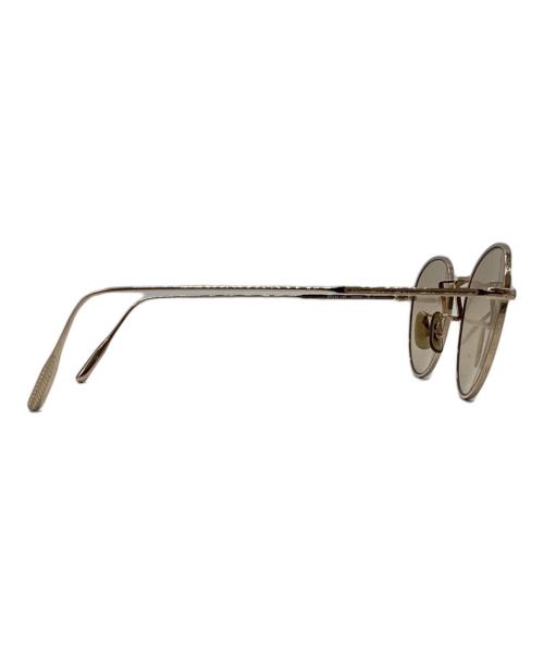 OLIVER PEOPLES（オリバーピープルズ）OLIVER PEOPLES (オリバーピープルズ) サングラス ゴールド サイズ:49□21の古着・服飾アイテム