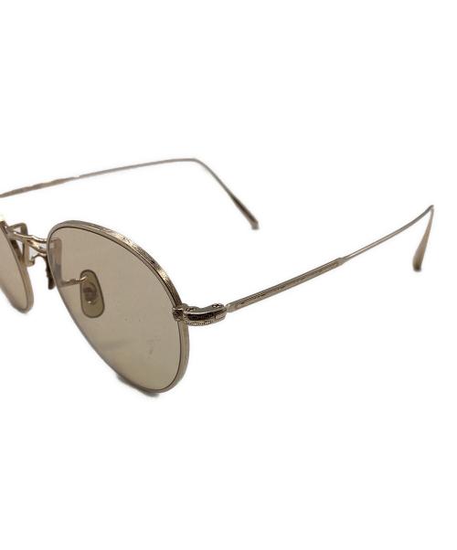 OLIVER PEOPLES（オリバーピープルズ）OLIVER PEOPLES (オリバーピープルズ) サングラス ゴールド サイズ:49□21の古着・服飾アイテム