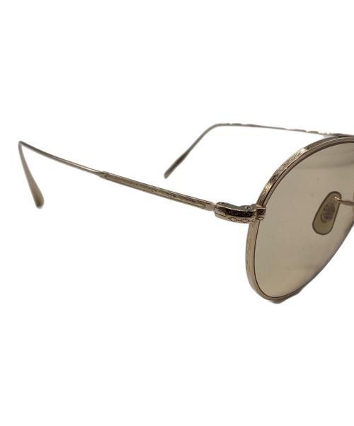 OLIVER PEOPLES（オリバーピープルズ）OLIVER PEOPLES (オリバーピープルズ) サングラス ゴールド サイズ:49□21の古着・服飾アイテム