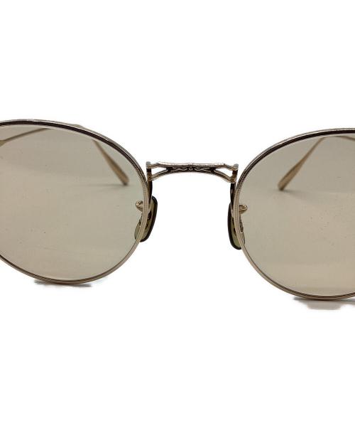 OLIVER PEOPLES（オリバーピープルズ）OLIVER PEOPLES (オリバーピープルズ) サングラス ゴールド サイズ:49□21の古着・服飾アイテム
