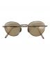 OLIVER PEOPLES（オリバーピープルズ）の古着「サングラス」｜ゴールド