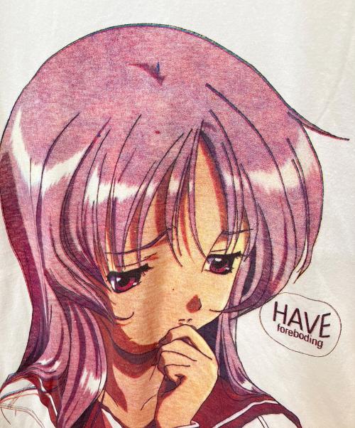 WORK（ワークス）WORK (ワークス) TO HEART 姫川琴音 Tシャツ アイボリー サイズ:Mの古着・服飾アイテム