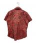 Vivienne Westwood man (ヴィヴィアン ウェストウッド マン) 半袖チェックシャツ レッド サイズ:50：9000円