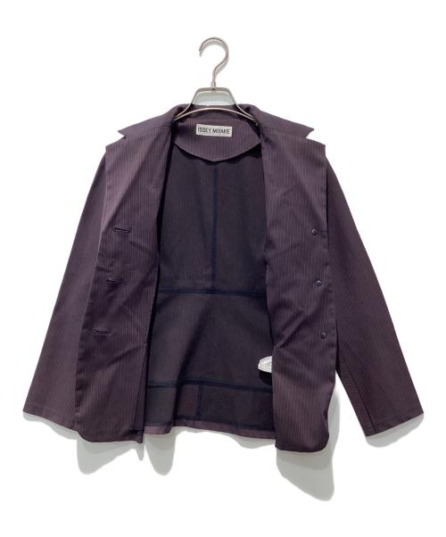 ISSEY MIYAKE（イッセイミヤケ）ISSEY MIYAKE (イッセイミヤケ) パンツセットアップ  パープル サイズ:1の古着・服飾アイテム