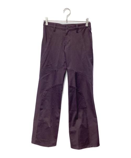 ISSEY MIYAKE（イッセイミヤケ）ISSEY MIYAKE (イッセイミヤケ) パンツセットアップ  パープル サイズ:1の古着・服飾アイテム