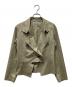 ISSEY MIYAKE（イッセイミヤケ）の古着「デザインジャケット」｜ベージュ