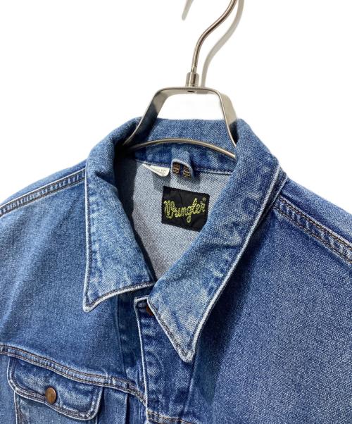 Wrangler（ラングラー）Wrangler (ラングラー) WM4024 ジップアップ デニムジャケット スカイブルー サイズ:XLの古着・服飾アイテム