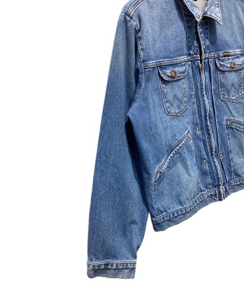 Wrangler（ラングラー）Wrangler (ラングラー) WM4024 ジップアップ デニムジャケット スカイブルー サイズ:XLの古着・服飾アイテム