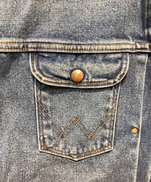 Wrangler（ラングラー）Wrangler (ラングラー) WM4024 ジップアップ デニムジャケット スカイブルー サイズ:XLの古着・服飾アイテム