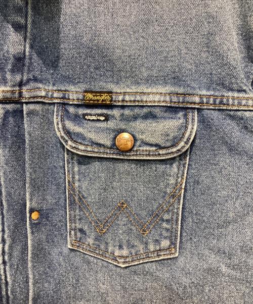 Wrangler（ラングラー）Wrangler (ラングラー) WM4024 ジップアップ デニムジャケット スカイブルー サイズ:XLの古着・服飾アイテム