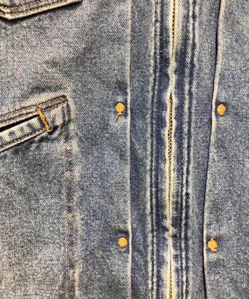 Wrangler（ラングラー）Wrangler (ラングラー) WM4024 ジップアップ デニムジャケット スカイブルー サイズ:XLの古着・服飾アイテム