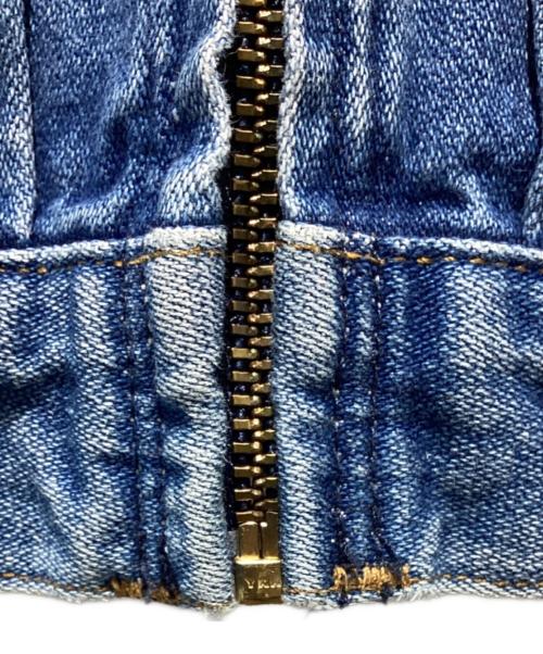 Wrangler（ラングラー）Wrangler (ラングラー) WM4024 ジップアップ デニムジャケット スカイブルー サイズ:XLの古着・服飾アイテム