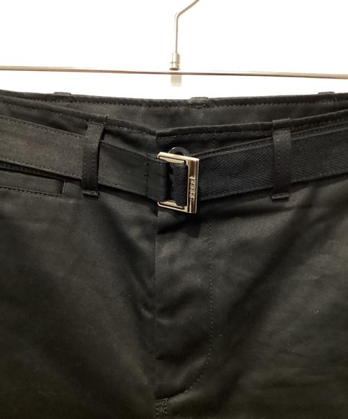 sacai（サカイ）sacai (サカイ) Cotton Chino Pants ブラック サイズ:1の古着・服飾アイテム