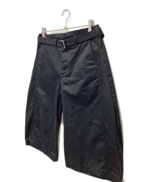 sacai（サカイ）sacai (サカイ) Cotton Chino Pants ブラック サイズ:1の古着・服飾アイテム