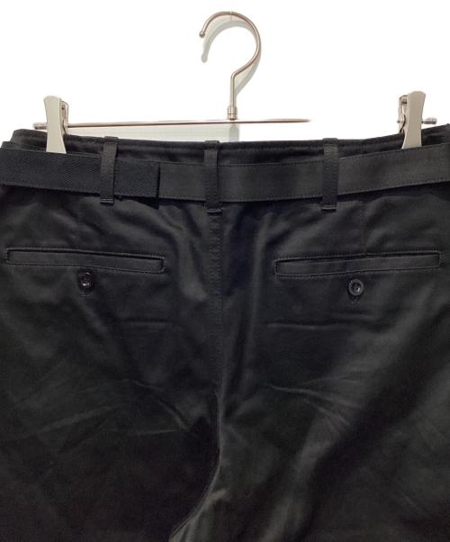 sacai（サカイ）sacai (サカイ) Cotton Chino Pants ブラック サイズ:1の古着・服飾アイテム
