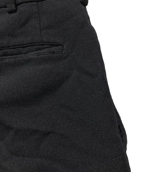COMME des GARCONS HOMME DEUX（コムデギャルソン オム ドゥ）COMME des GARCONS HOMME DEUX (コムデギャルソン オム ドゥ) 染色加工縮絨ハーフパンツ ブラック サイズ:XSの古着・服飾アイテム