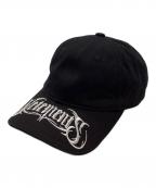 VETEMENTSヴェトモン）の古着「Metal Logo Cap」｜ブラック