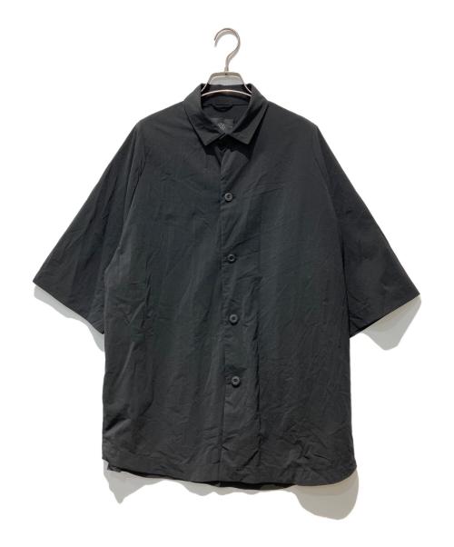 teatora（テアトラ）teatora (テアトラ) CARTRIDGE SHIRT S/S - DR ブラック サイズ:３の古着・服飾アイテム