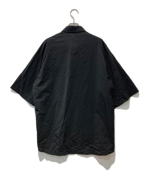 teatora（テアトラ）teatora (テアトラ) CARTRIDGE SHIRT S/S - DR ブラック サイズ:３の古着・服飾アイテム