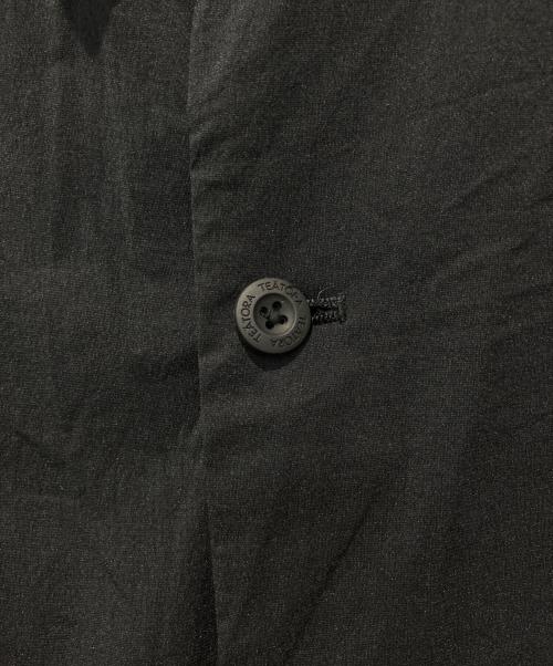 teatora（テアトラ）teatora (テアトラ) CARTRIDGE SHIRT S/S - DR ブラック サイズ:３の古着・服飾アイテム
