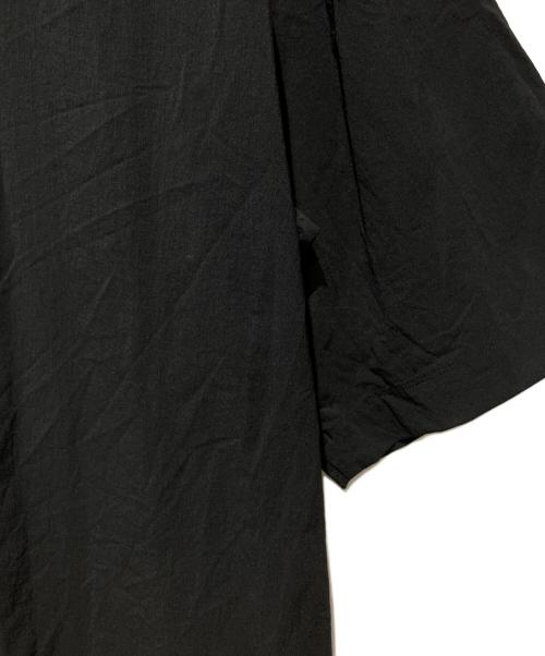 teatora（テアトラ）teatora (テアトラ) CARTRIDGE SHIRT S/S - DR ブラック サイズ:３の古着・服飾アイテム