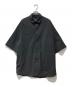 teatora（テアトラ）の古着「CARTRIDGE SHIRT S/S - DR」｜ブラック