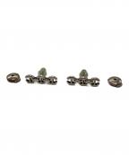 HOORSENBUHSホーセンブース）の古着「3MM TOGGLE STUDS」｜シルバー