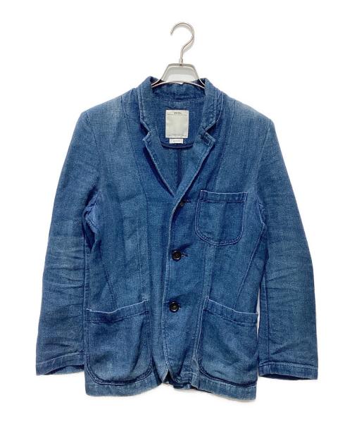 VISVIM（ビズビム）VISVIM (ビズビム) ACADEMIA BLAZER ネイビー サイズ:2の古着・服飾アイテム