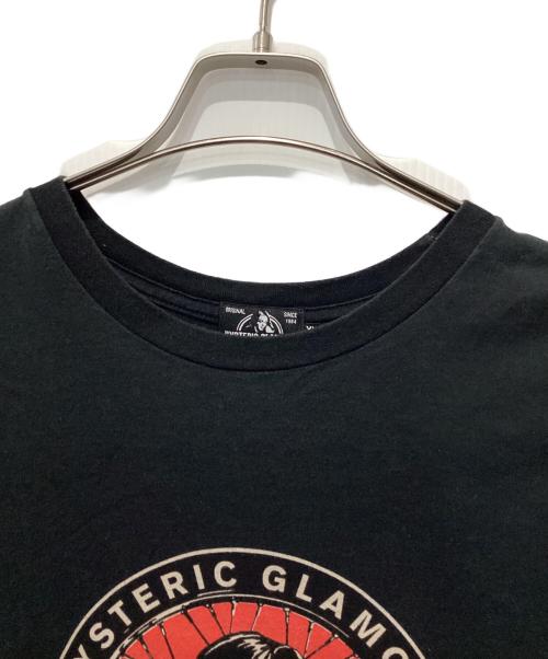 Hysteric Glamour（ヒステリックグラマー）Hysteric Glamour (ヒステリックグラマー) Lewis Leathers (ルイスレザース) ロッカーズ Tシャツ ブラック サイズ:XLの古着・服飾アイテム