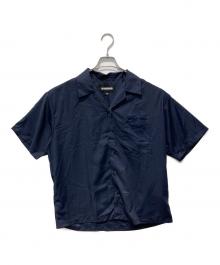 NEIGHBORHOOD（ネイバーフッド）の古着「SOLID COLOR HAWAIIAN SHIRT」｜ネイビー