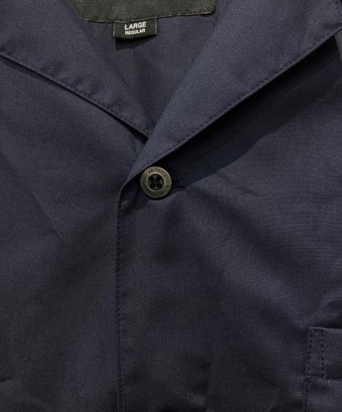 NEIGHBORHOOD（ネイバーフッド）NEIGHBORHOOD (ネイバーフッド) SOLID COLOR HAWAIIAN SHIRT ネイビー サイズ:L 未使用品の古着・服飾アイテム