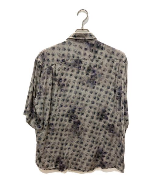 Acne studios（アクネ ストゥディオズ）Acne studios (アクネ ストゥディオズ) Flower Rayon Shirt グレー サイズ:48の古着・服飾アイテム