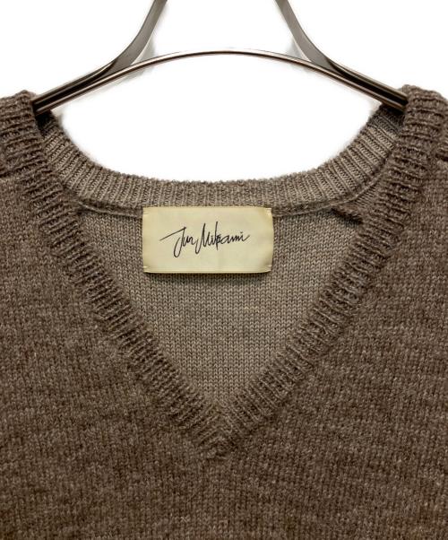 JUN MIKAMI（ジュン ミカミ）JUN MIKAMI (ジュン ミカミ) ウールニット ベージュ サイズ:無の古着・服飾アイテム