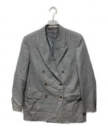 AURALEE（オーラリー）の古着「BLUEFACED WOOL DOUBLE-BREASTED JACKET」｜グレー