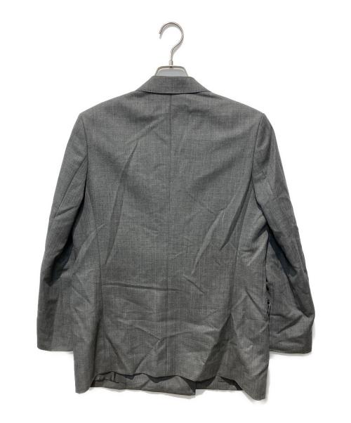 AURALEE（オーラリー）AURALEE (オーラリー) BLUEFACED WOOL DOUBLE-BREASTED JACKET グレーの古着・服飾アイテム
