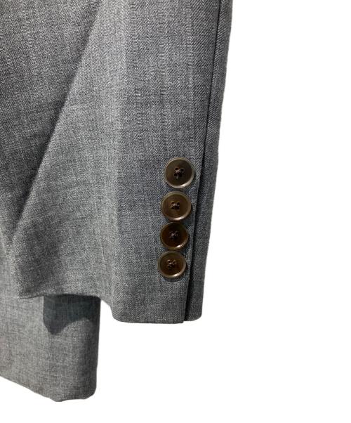 AURALEE（オーラリー）AURALEE (オーラリー) BLUEFACED WOOL DOUBLE-BREASTED JACKET グレーの古着・服飾アイテム