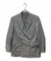 AURALEE（オーラリー）の古着「BLUEFACED WOOL DOUBLE-BREASTED JACKET」｜グレー