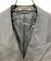 AURALEE (オーラリー) BLUEFACED WOOL DOUBLE-BREASTED JACKET グレー：35000円