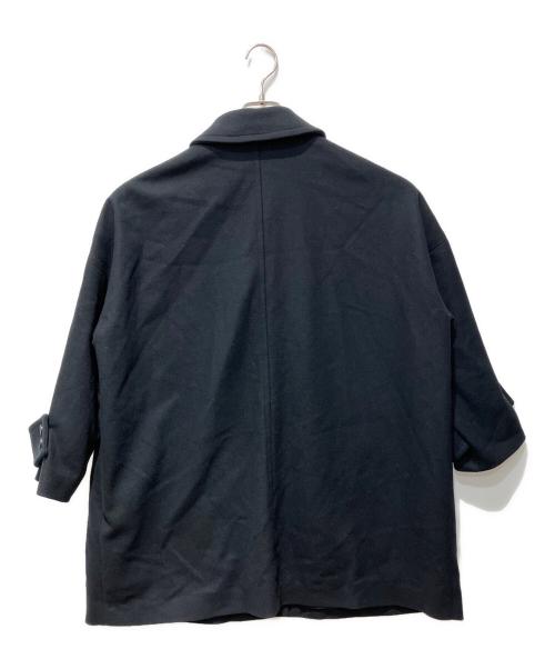 MACKINTOSH（マッキントッシュ）MACKINTOSH (マッキントッシュ) ライトウェイト メルトン ウール ハンビー コート ネイビー サイズ:6の古着・服飾アイテム