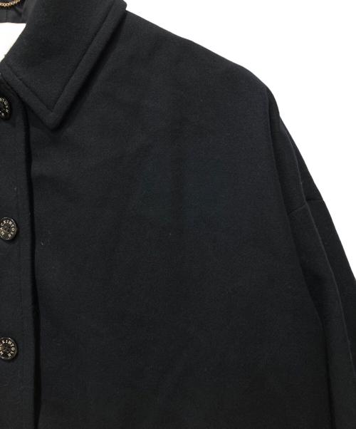 MACKINTOSH（マッキントッシュ）MACKINTOSH (マッキントッシュ) ライトウェイト メルトン ウール ハンビー コート ネイビー サイズ:6の古着・服飾アイテム
