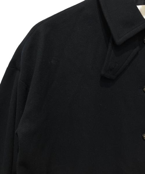 MACKINTOSH（マッキントッシュ）MACKINTOSH (マッキントッシュ) ライトウェイト メルトン ウール ハンビー コート ネイビー サイズ:6の古着・服飾アイテム