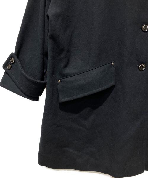 MACKINTOSH（マッキントッシュ）MACKINTOSH (マッキントッシュ) ライトウェイト メルトン ウール ハンビー コート ネイビー サイズ:6の古着・服飾アイテム