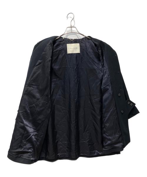 MACKINTOSH（マッキントッシュ）MACKINTOSH (マッキントッシュ) ライトウェイト メルトン ウール ハンビー コート ネイビー サイズ:6の古着・服飾アイテム