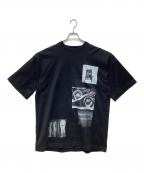 ALMOSTBLACKオールモストブラック）の古着「プリントTシャツ」｜ブラック