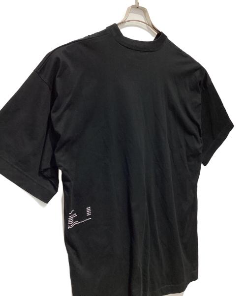 ALMOSTBLACK（オールモストブラック）ALMOSTBLACK (オールモストブラック) プリントTシャツ ブラック サイズ:1の古着・服飾アイテム