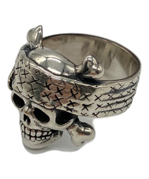 BOUNTY HUNTER（バウンティハンター）BOUNTY HUNTER (バウンティハンター) SAINT MICHAEL (セントマイケル) BH Ring Skull シルバー サイズ:記載なしの古着・服飾アイテム