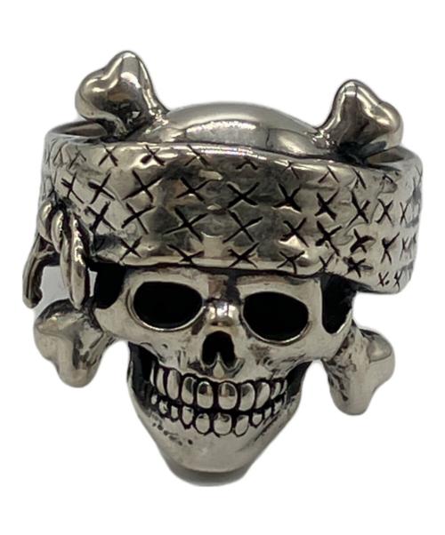 BOUNTY HUNTER（バウンティハンター）BOUNTY HUNTER (バウンティハンター) SAINT MICHAEL (セントマイケル) BH Ring Skull シルバー サイズ:記載なしの古着・服飾アイテム