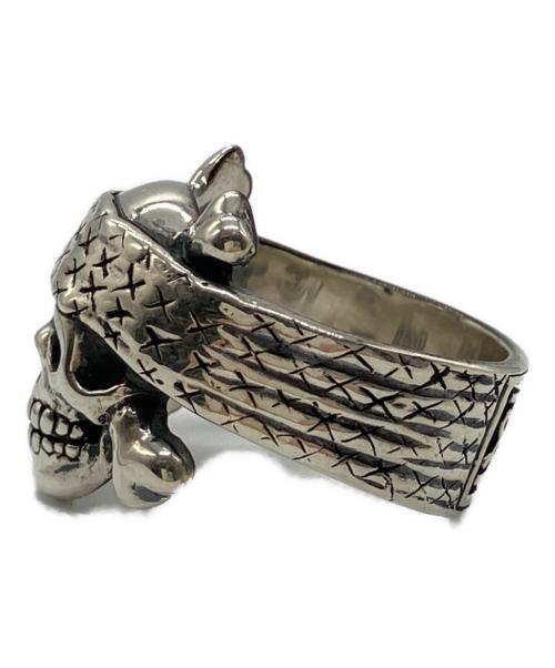BOUNTY HUNTER（バウンティハンター）BOUNTY HUNTER (バウンティハンター) SAINT MICHAEL (セントマイケル) BH Ring Skull シルバー サイズ:記載なしの古着・服飾アイテム