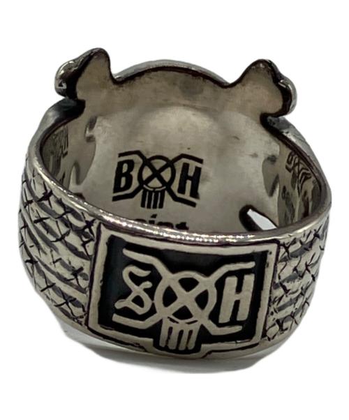 BOUNTY HUNTER（バウンティハンター）BOUNTY HUNTER (バウンティハンター) SAINT MICHAEL (セントマイケル) BH Ring Skull シルバー サイズ:記載なしの古着・服飾アイテム